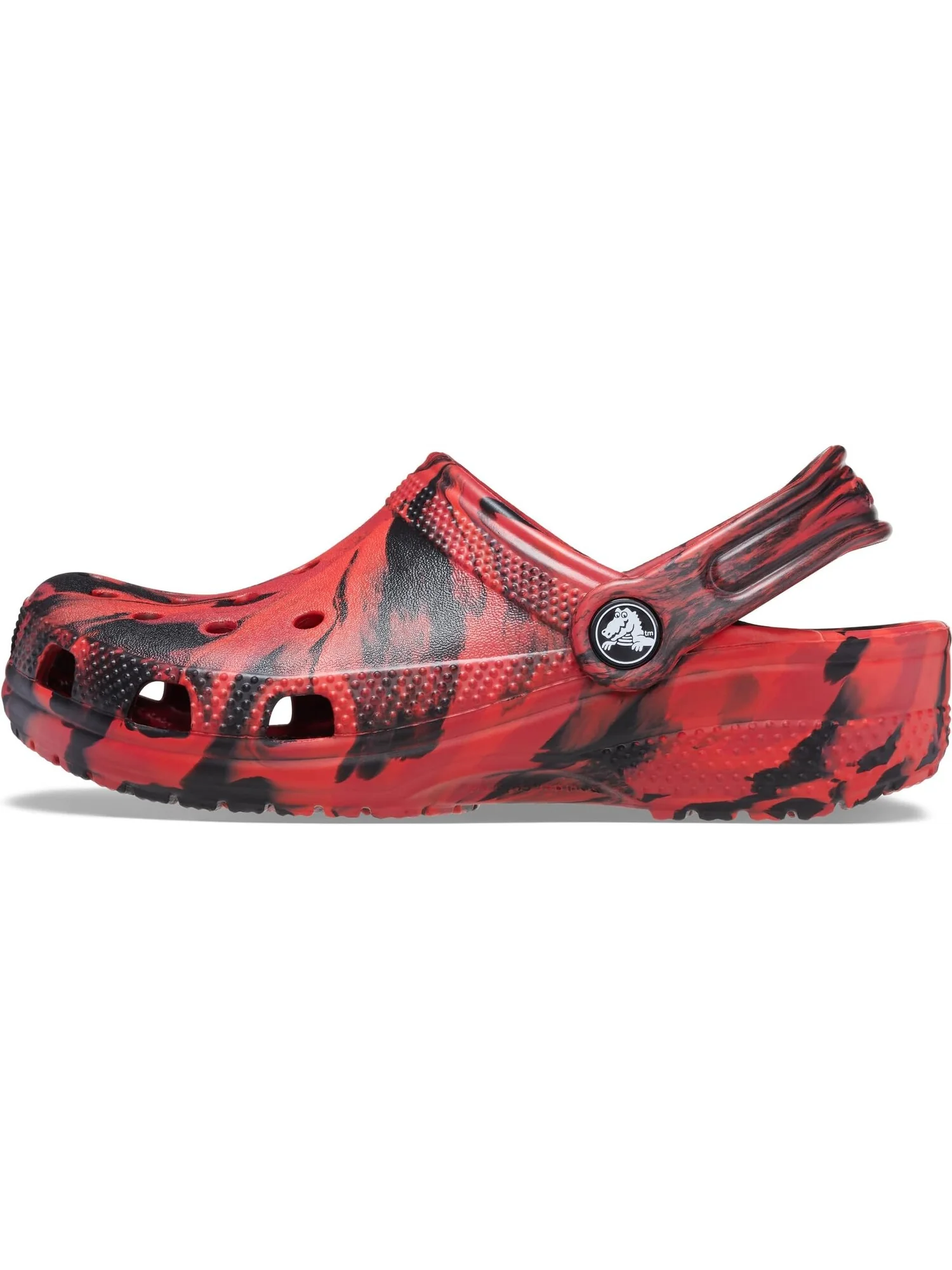 Сабо Classic Marbled Tie-Dye Clog Crocs — изображение 4 из 6, черный