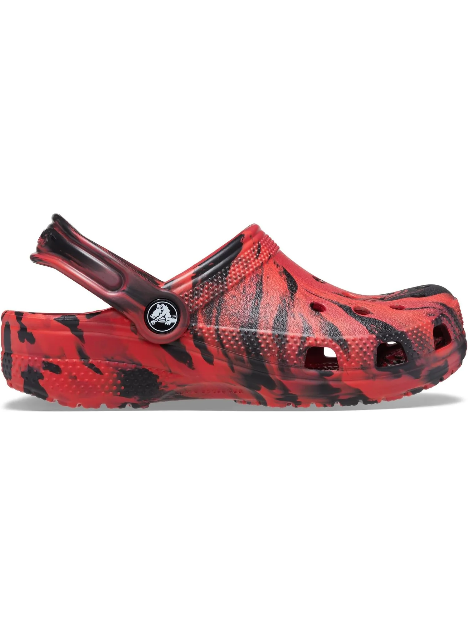 Сабо Classic Marbled Tie-Dye Clog Crocs — изображение 6 из 6, черный
