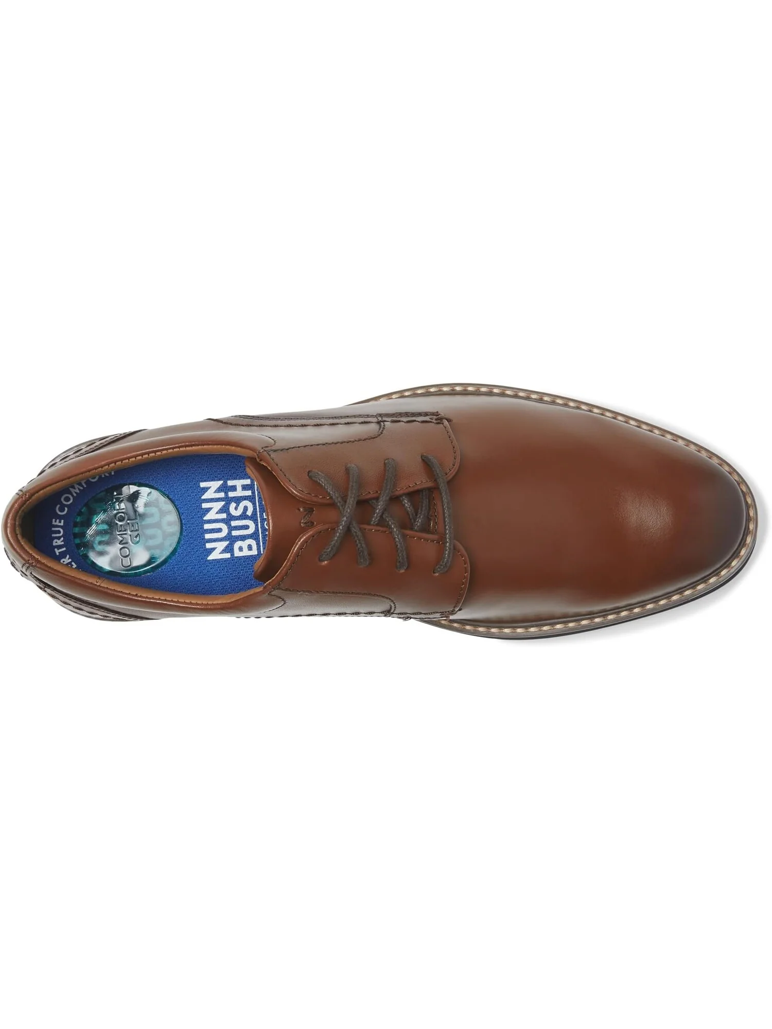 Оксфорды Nunn Bush Calderone Plain Toe — изображение 2 из 4, коричневый