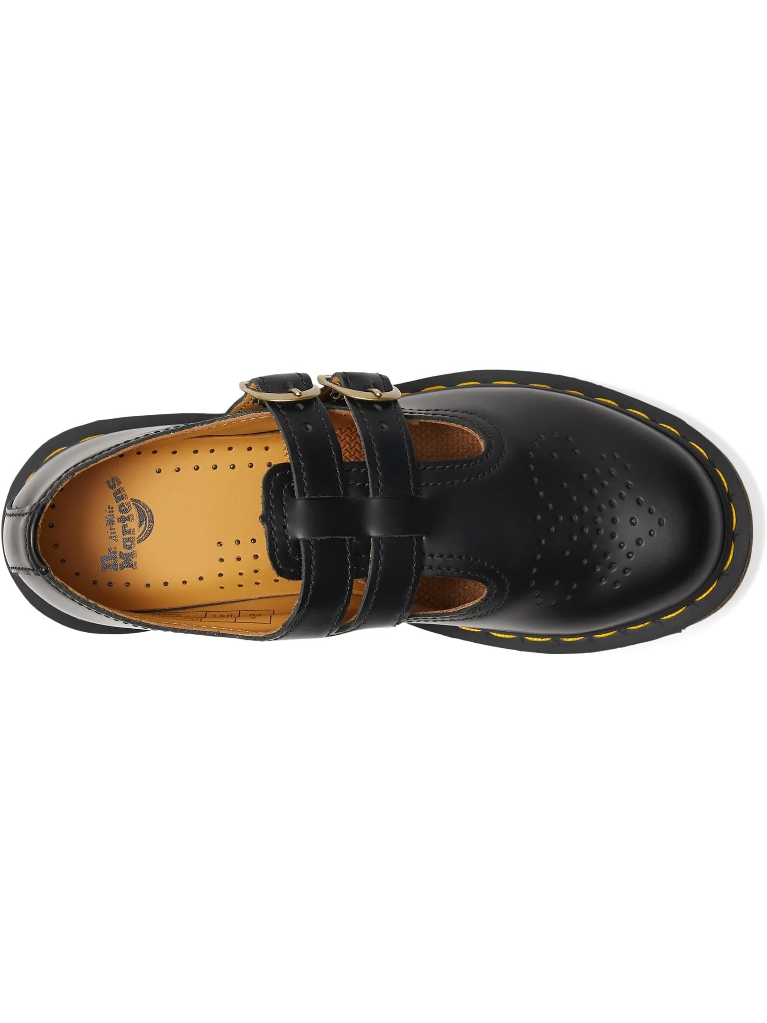 Лоферы Dr. Martens 8065 Smooth Leather Mary Jane Shoes — изображение 2 из 4, черный