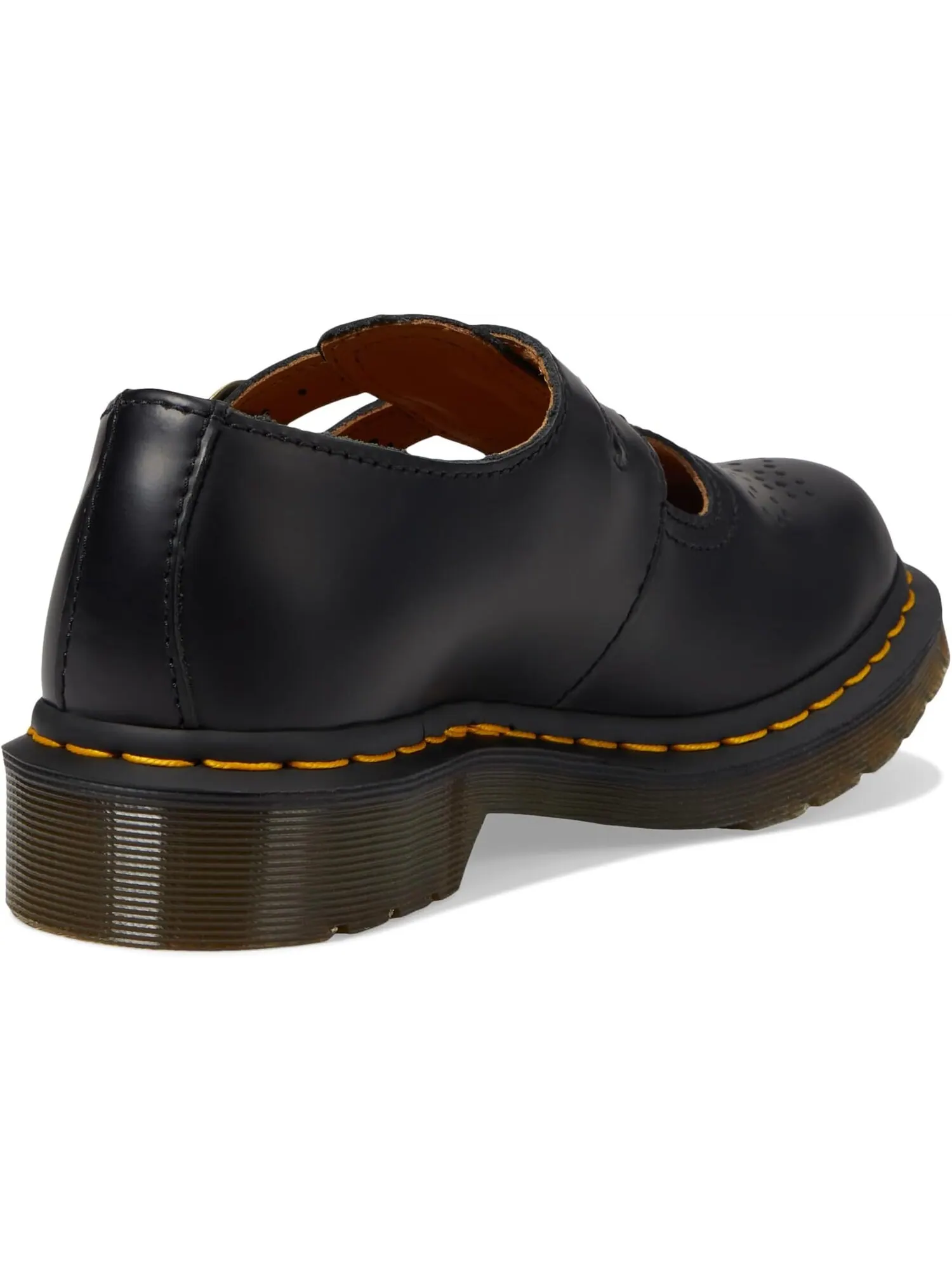 Лоферы Dr. Martens 8065 Smooth Leather Mary Jane Shoes, с ремешками и пряжками — изображение 5 из 6, черный
