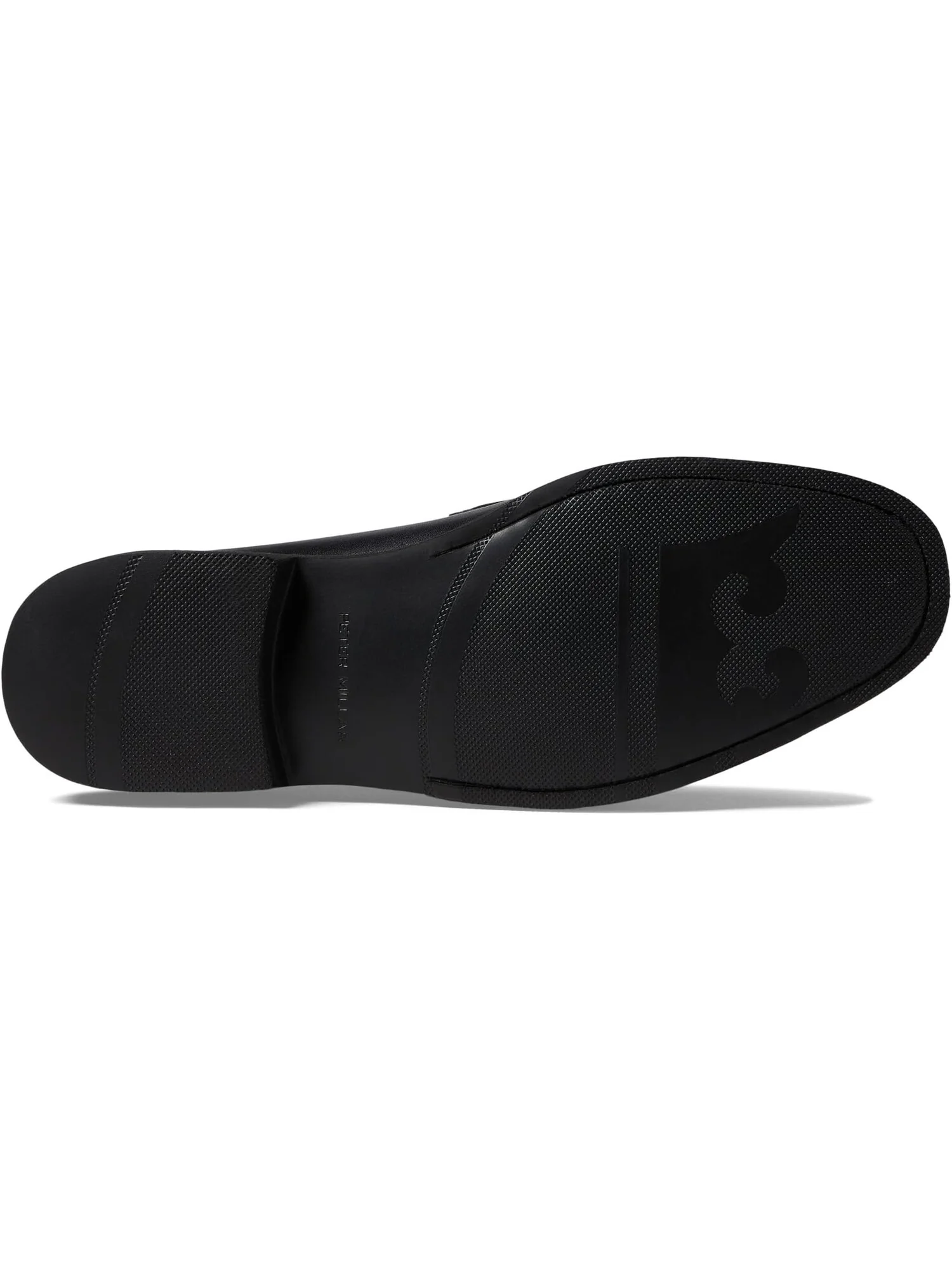 Лоферы Crown Leather Bit Loafer Peter Millar — изображение 3 из 6, черный