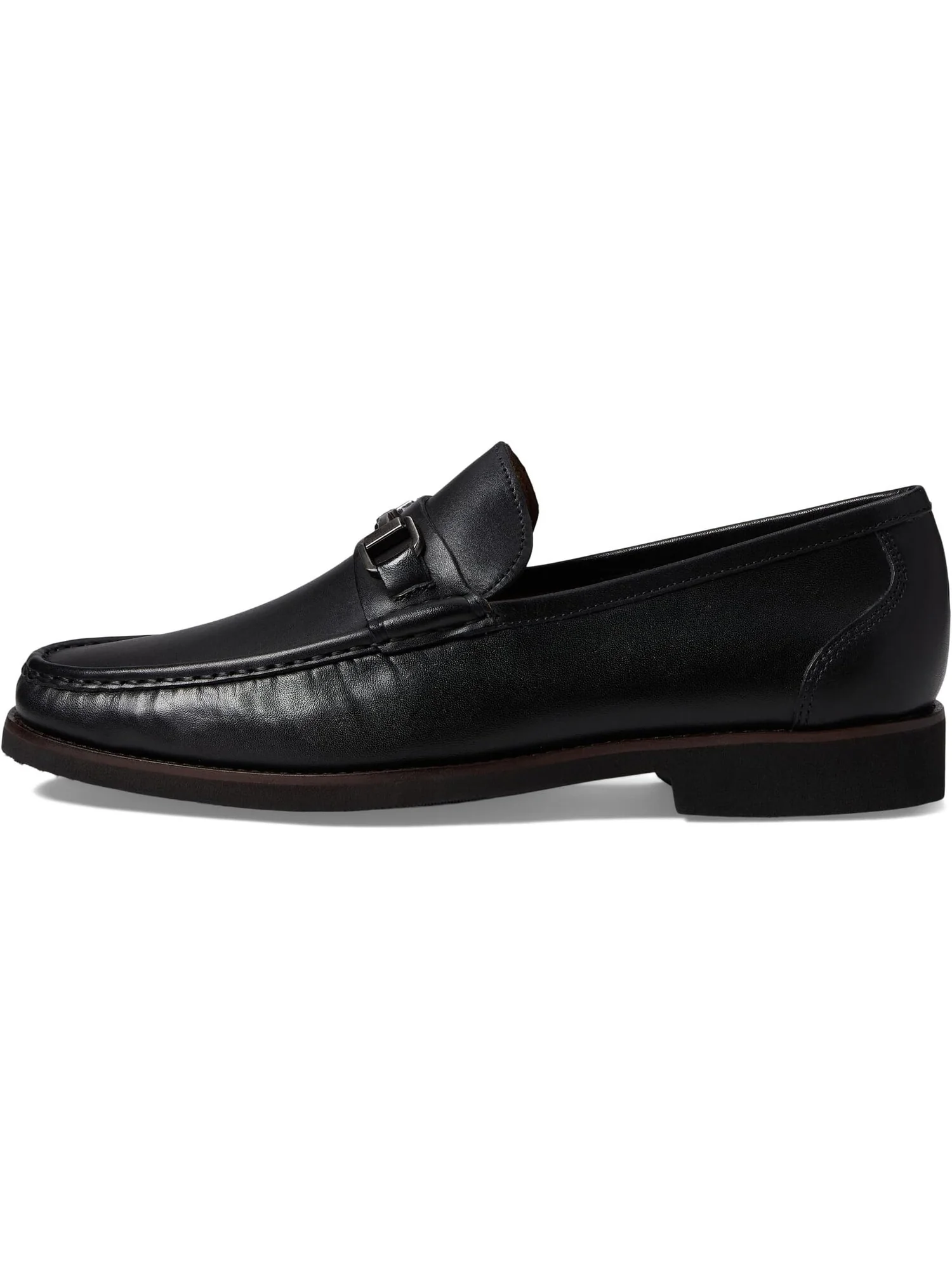Лоферы Crown Leather Bit Loafer Peter Millar — изображение 4 из 6, черный