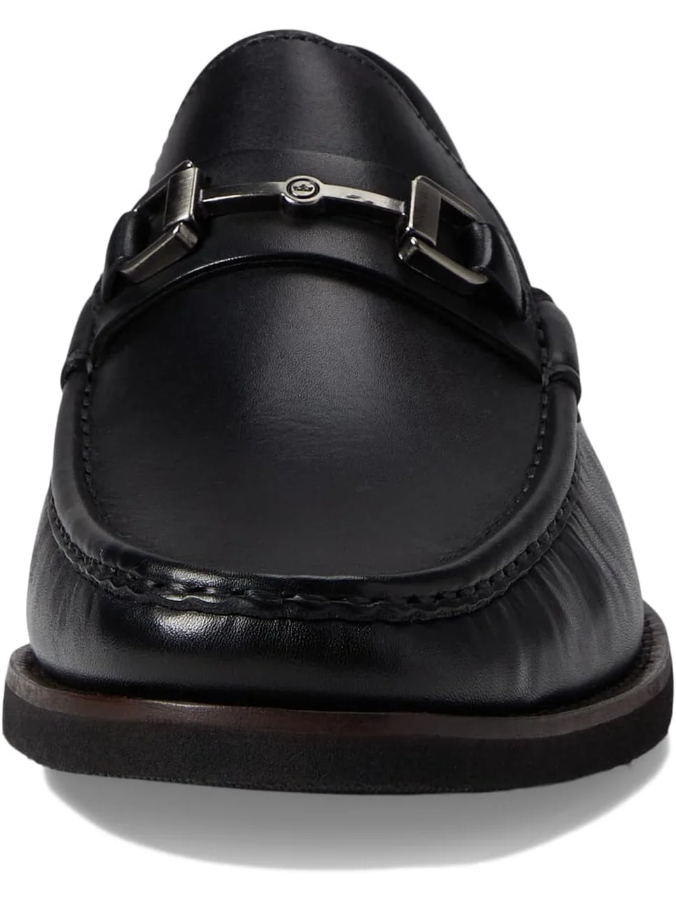 Лоферы Crown Leather Bit Loafer Peter Millar — изображение 6 из 6, черный