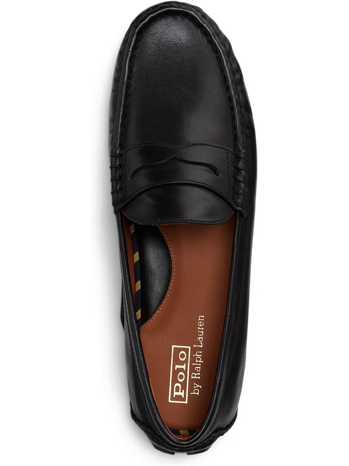 Лоферы Polo Ralph Lauren Anders Penny — изображение 2 из 4, черный