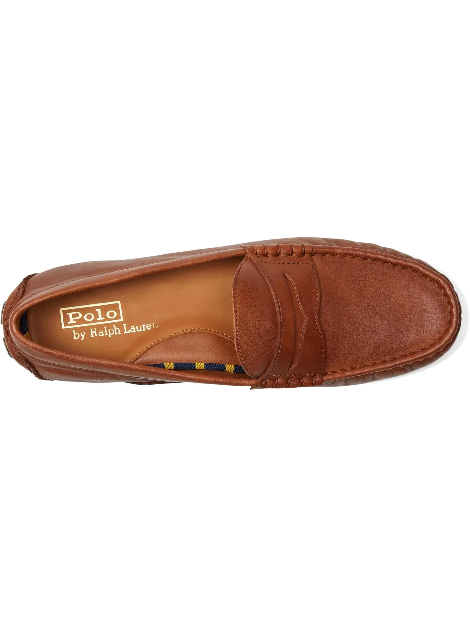 Лоферы Polo Ralph Lauren Anders Penny — изображение 2 из 4, коричневый
