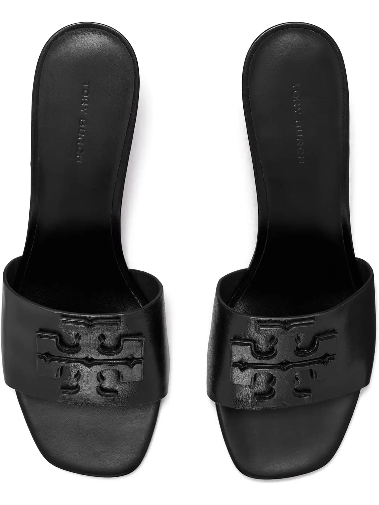 Босоножки Ines Mule Sandal 55 mm Tory Burch — изображение 2 из 4, черный