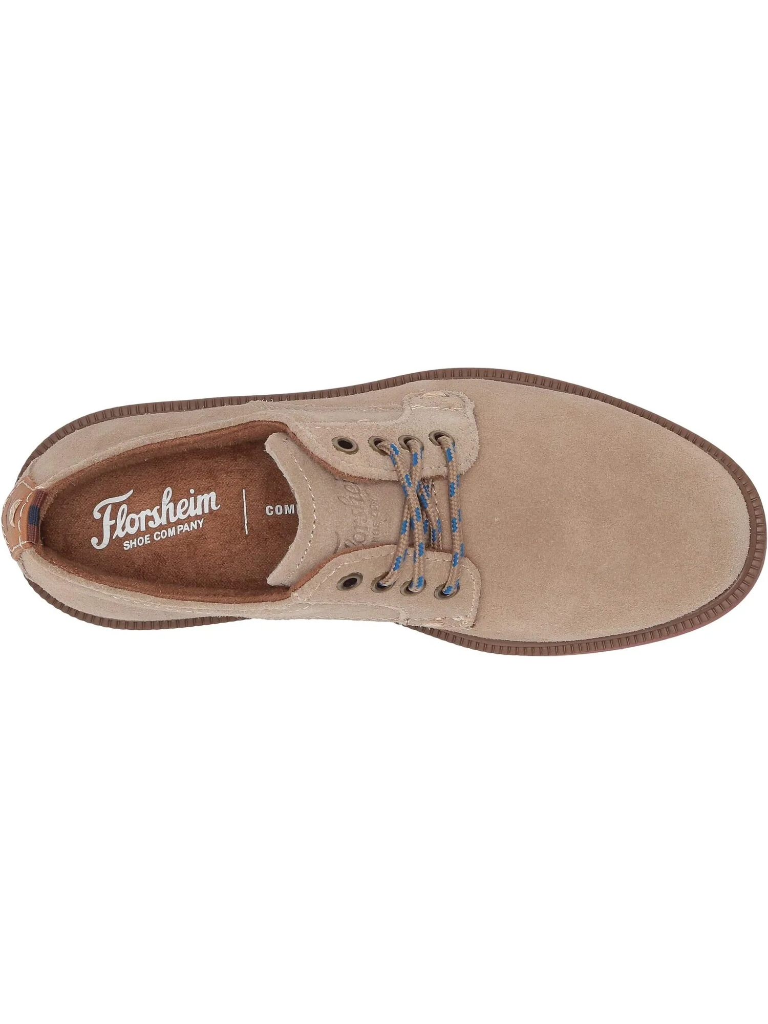 Оксфорды Supacush Plain Toe Ox, Jr. Florsheim — изображение 2 из 7, песочный
