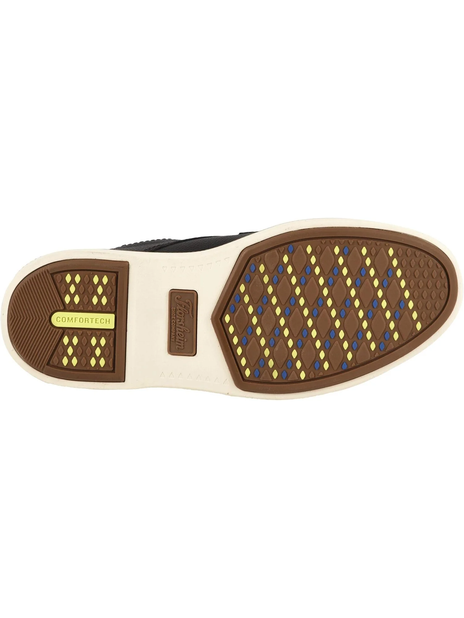 Оксфорды Supacush Plain Toe Ox, Jr. Florsheim — изображение 3 из 7, черный/белый