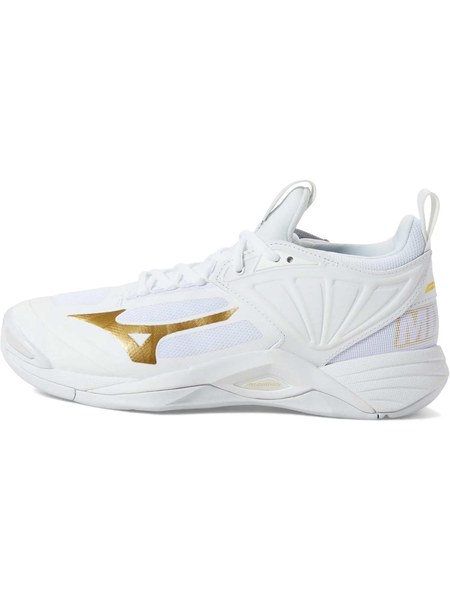 Кроссовки Mizuno Wave Momentum 2 — изображение 4 из 4, белый/золотистый