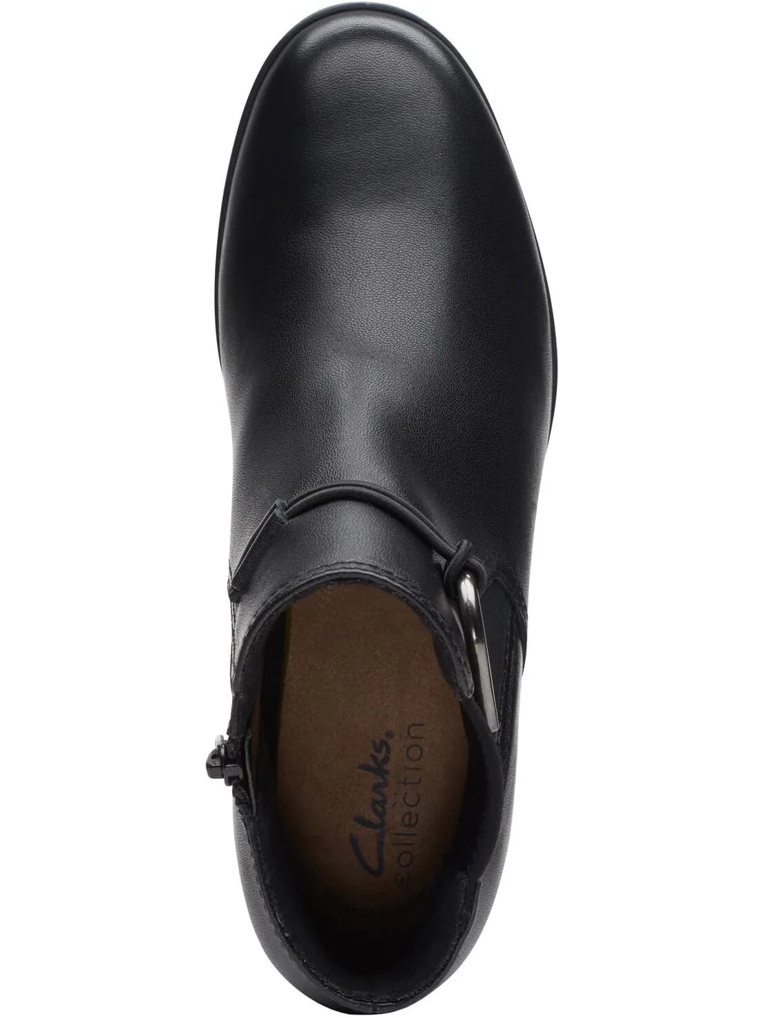 Ботинки женские Clarks Emily 2 Kaylie на каблуке — изображение 2 из 4, черный