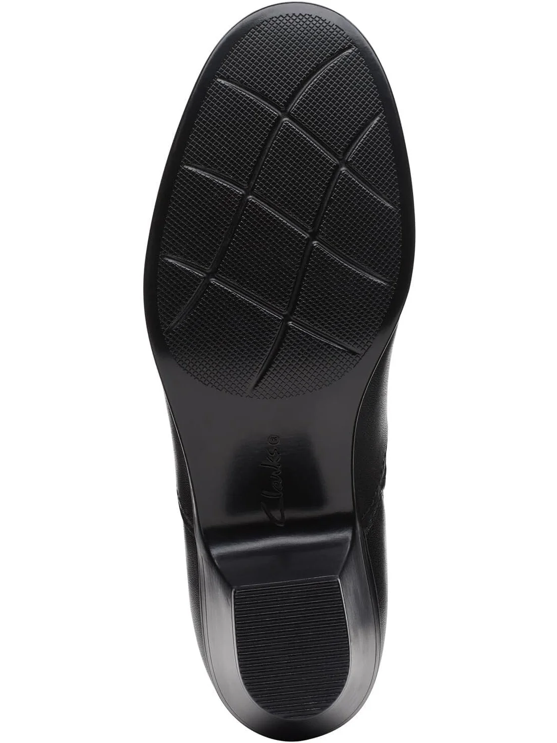 Ботинки женские Clarks Emily 2 Kaylie на каблуке — изображение 3 из 4, черный