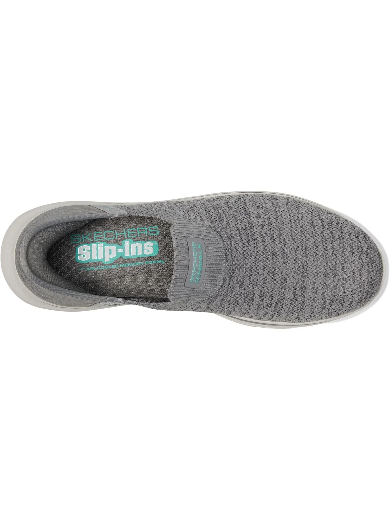 Кроссовки SKECHERS Performance Go Walk 7 Springtime Hands Free Slip-Ins — изображение 2 из 4, серый