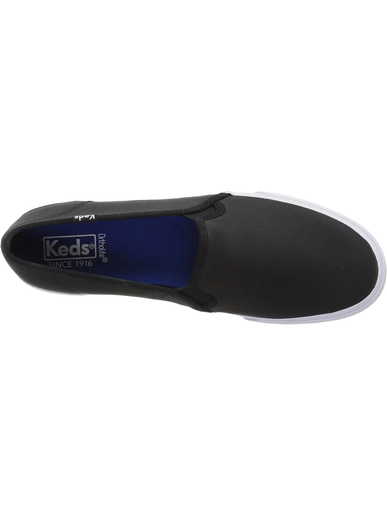 Кроссовки Keds Double Decker Slip On — изображение 2 из 4, черный