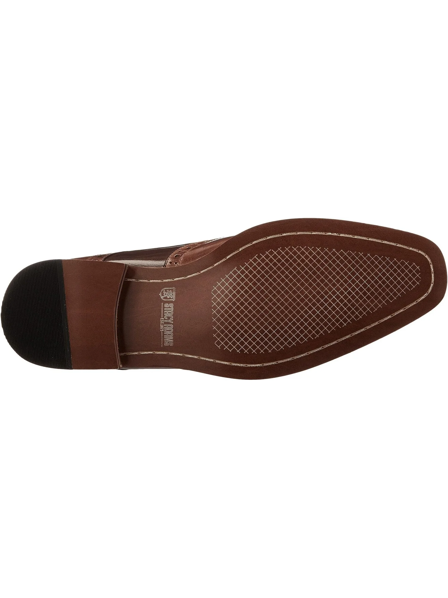 Оксфорды Stacy Adams Tinsley Wingtip — изображение 3 из 4, бежевый/коричневый