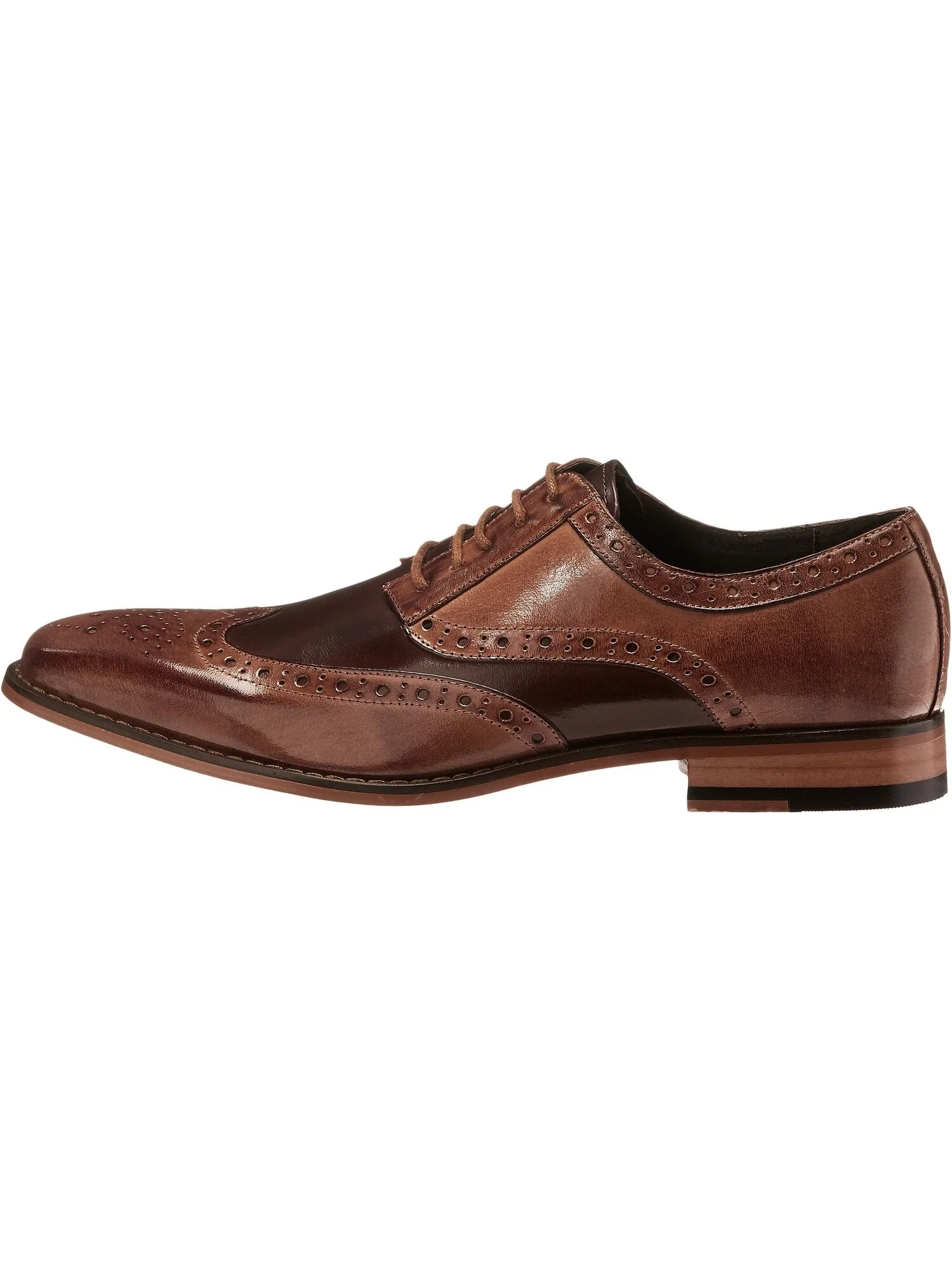 Оксфорды Stacy Adams Tinsley Wingtip — изображение 4 из 4, бежевый/коричневый
