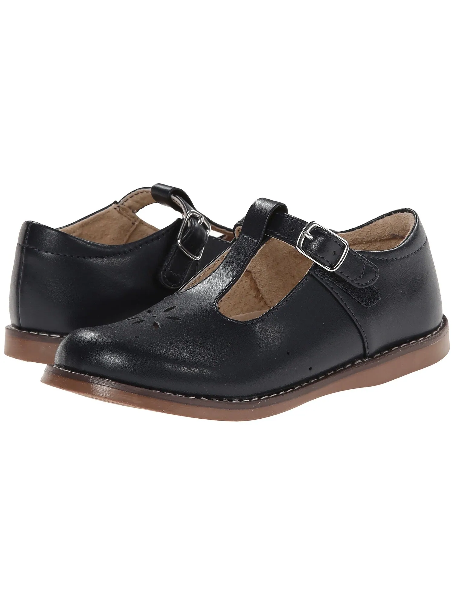 Обувь на низком каблуке FootMates Sherry 2 (Toddler/Little Kid) — изображение 1 из 7, темно-синий
