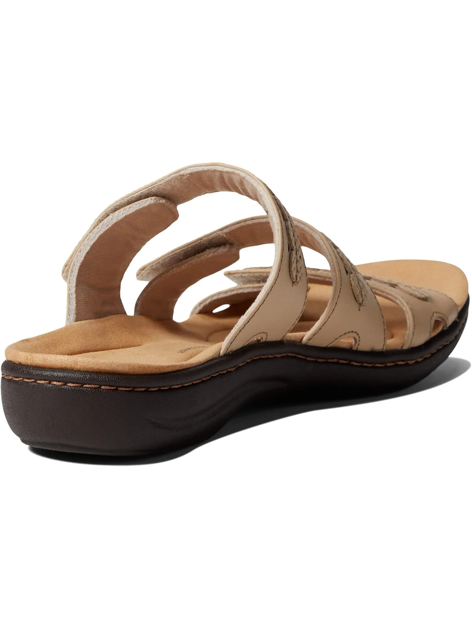 Сандалии на плоской подошве Laurieann Cove Clarks — изображение 5 из 6, песочный