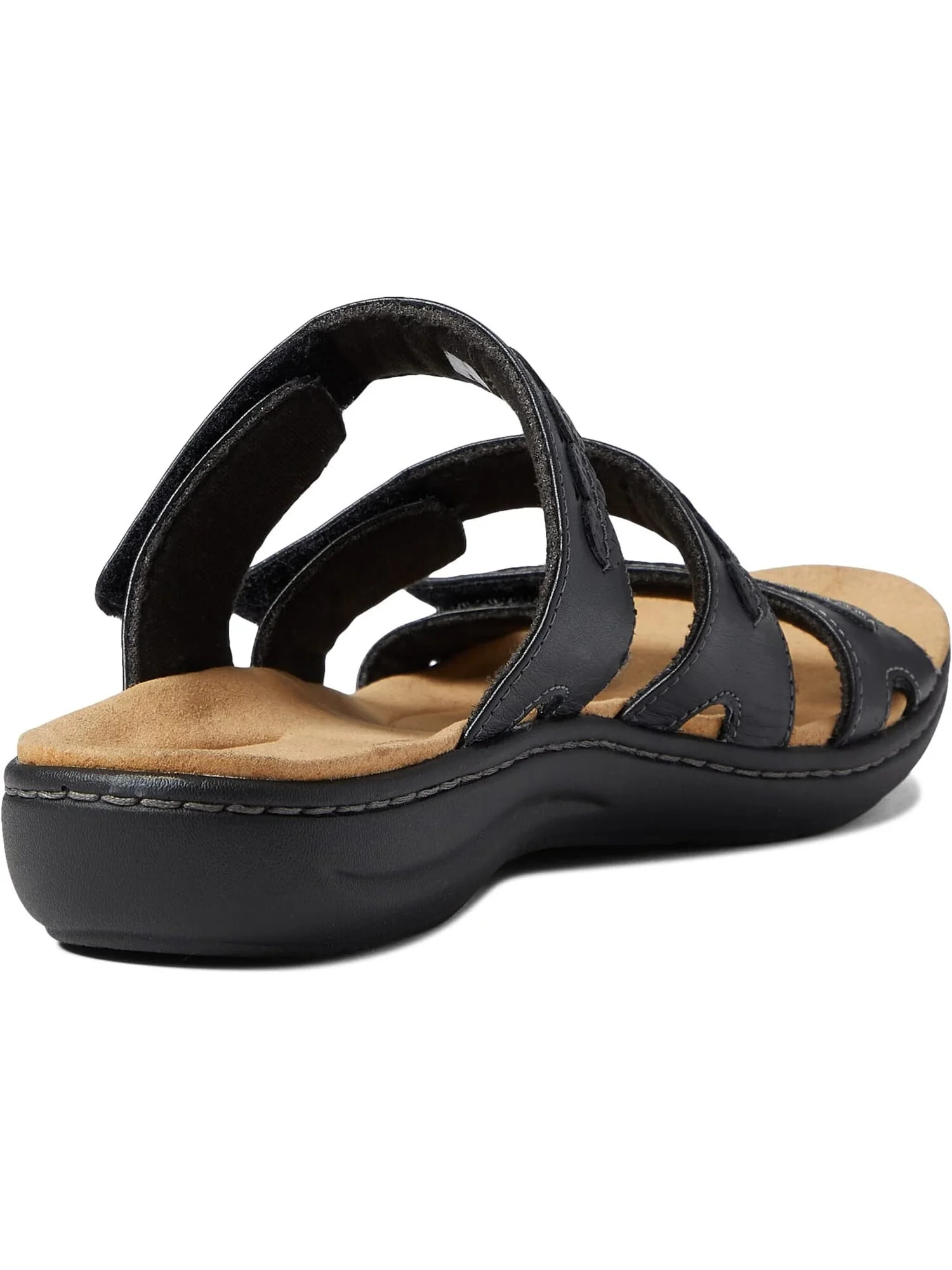 Сандалии на плоской подошве Laurieann Cove Clarks — изображение 5 из 6, черный