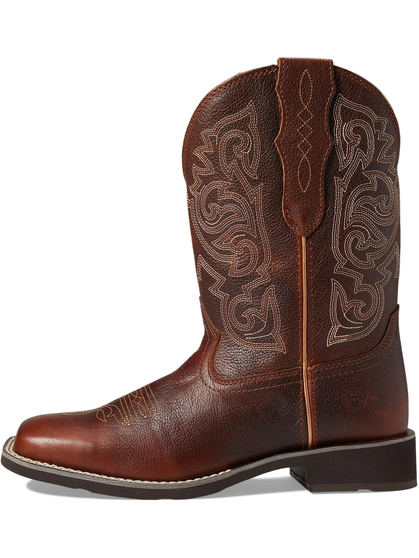 Женские сапоги Ariat в ковбойском стиле с вышивкой — изображение 4 из 6, коричневый