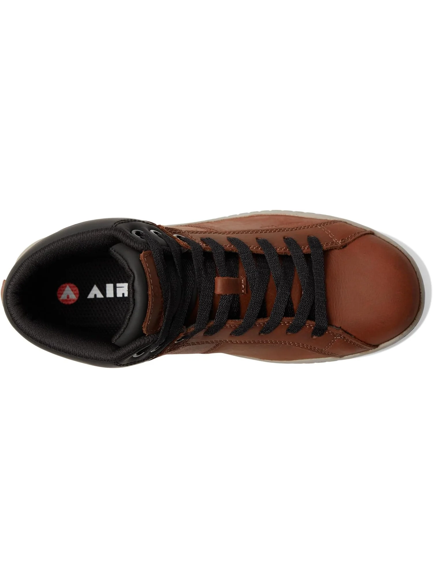 Рабочая обувь с композитным носком Deuce Mid Comp Toe SD10 SR Airwalk Work — изображение 2 из 6, бежевый/коричневый