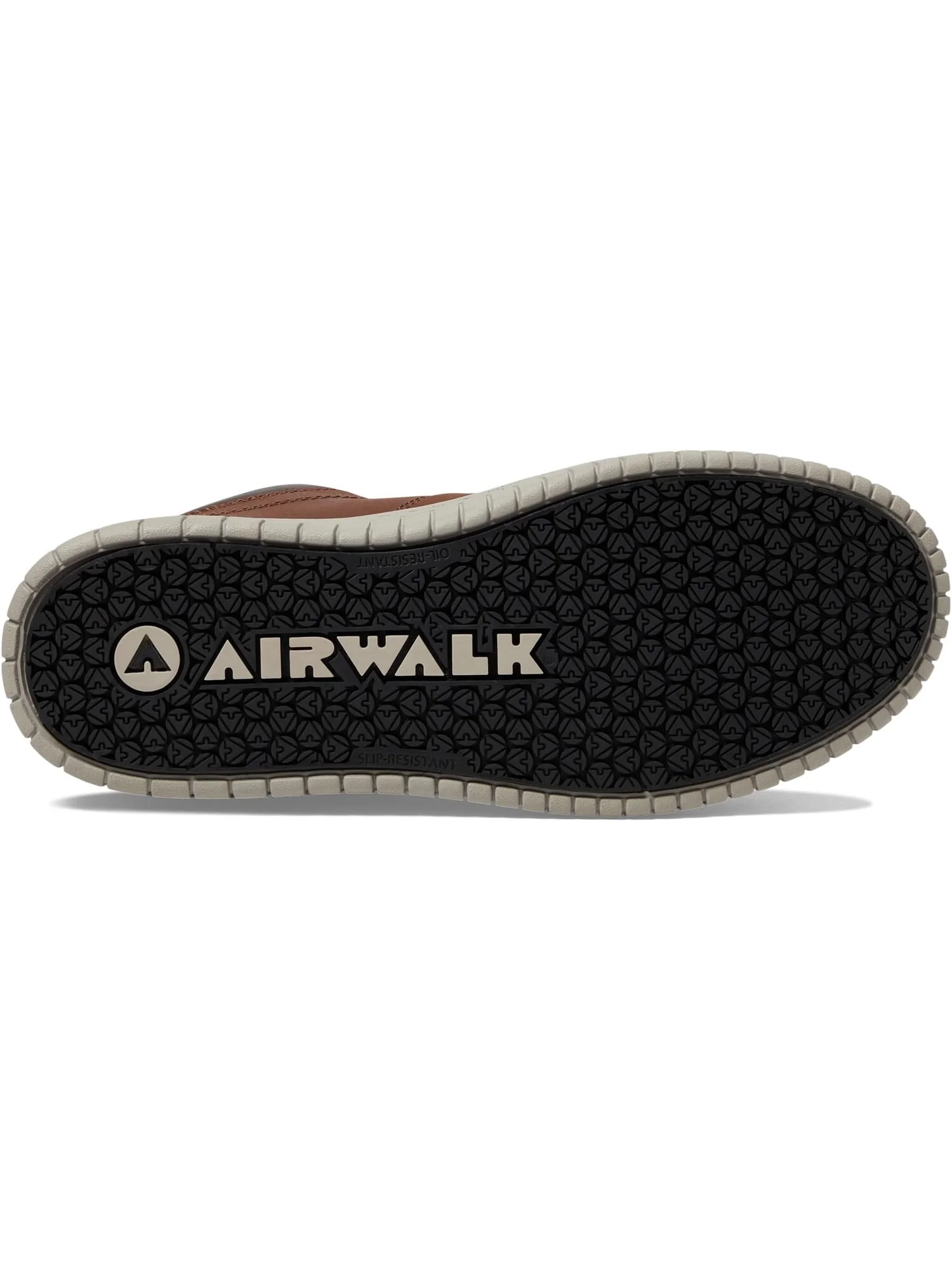 Рабочая обувь с композитным носком Deuce Mid Comp Toe SD10 SR Airwalk Work — изображение 3 из 6, бежевый/коричневый