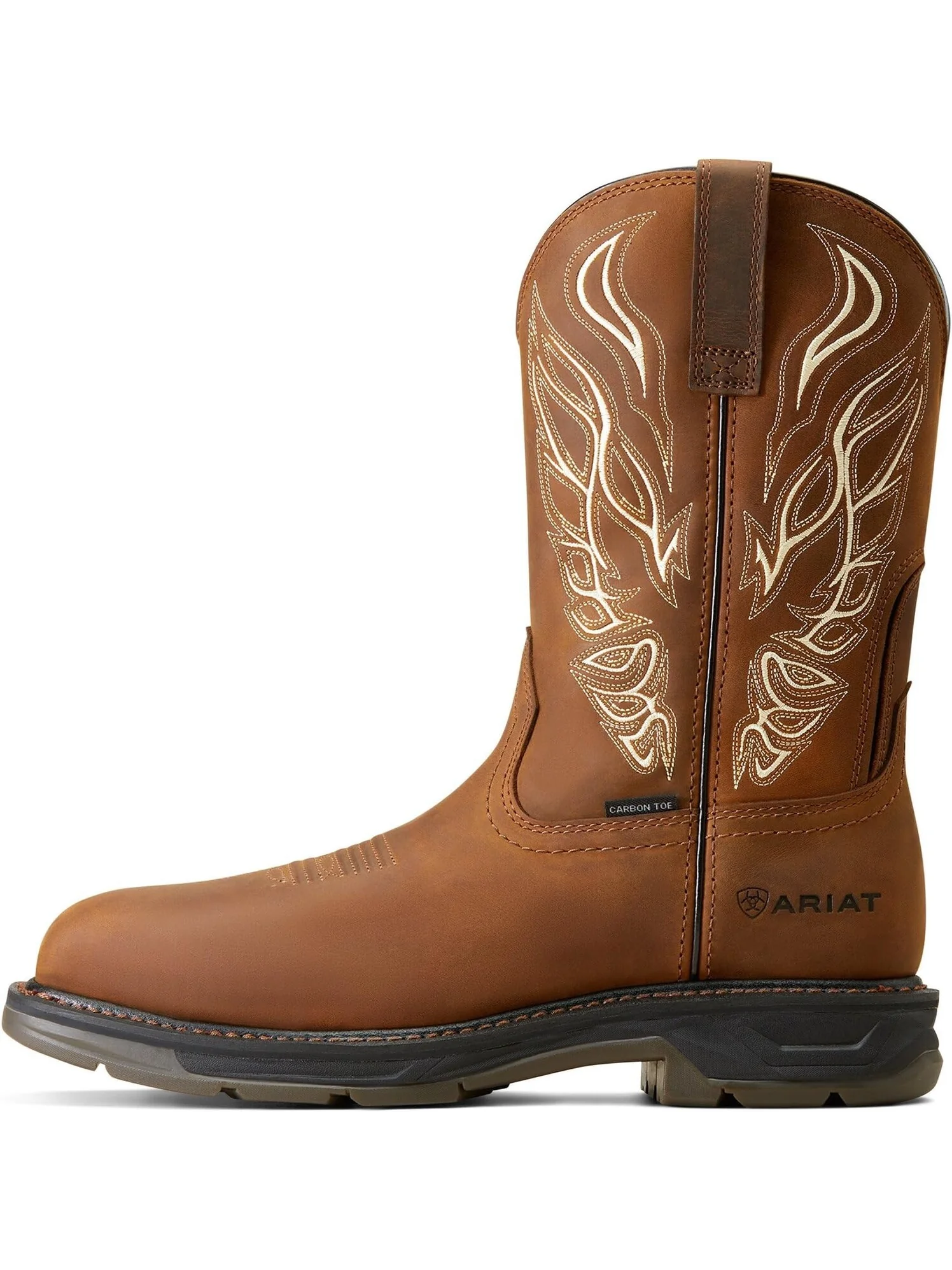 Рабочая обувь WorkHog XT Phoenix Carbon Toe Work Boots Ariat — изображение 3 из 5, коричневый