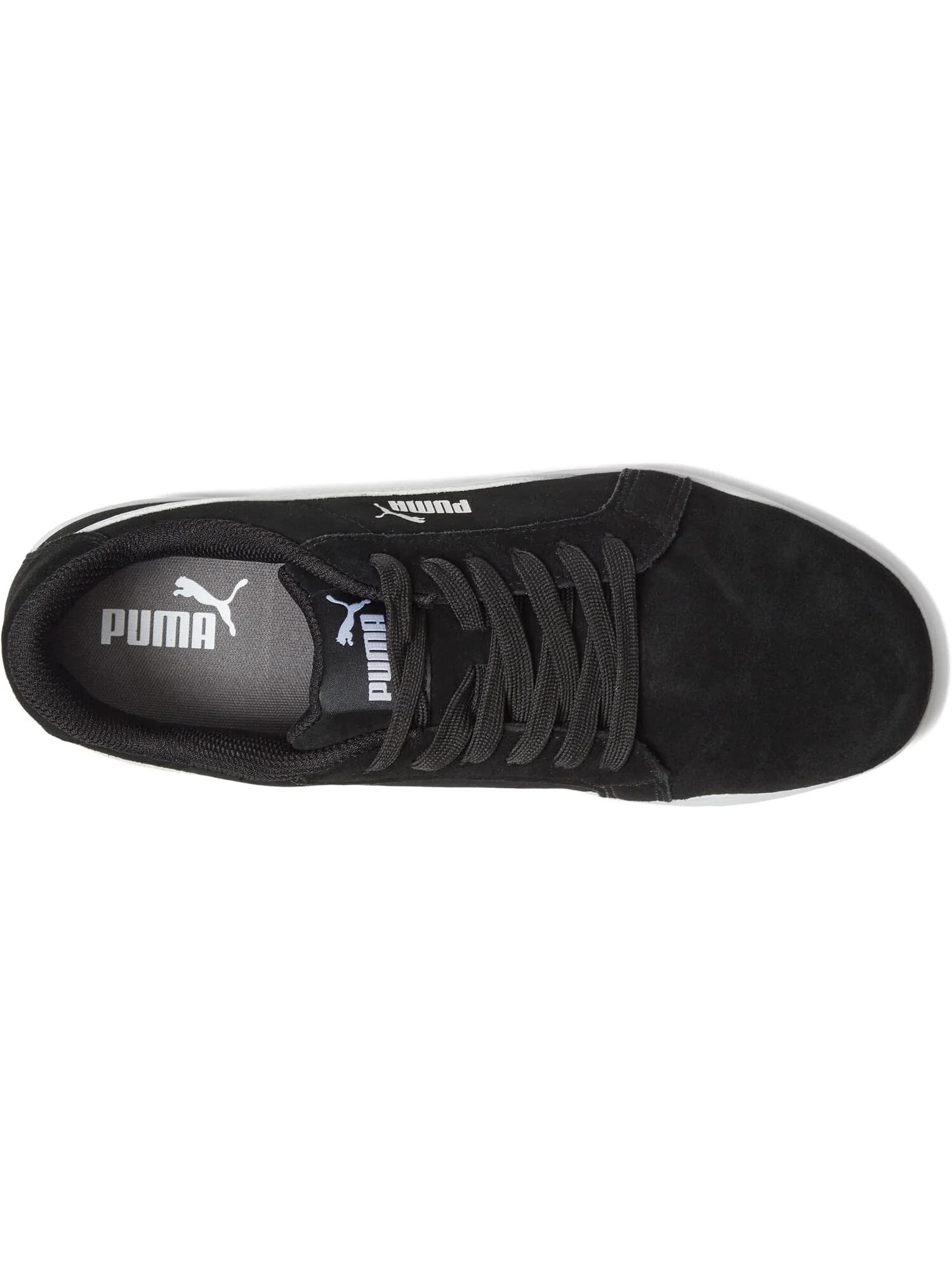 Кроссовки PUMA Safety Iconic Suede Low ASTM EH — изображение 2 из 4, черный/белый
