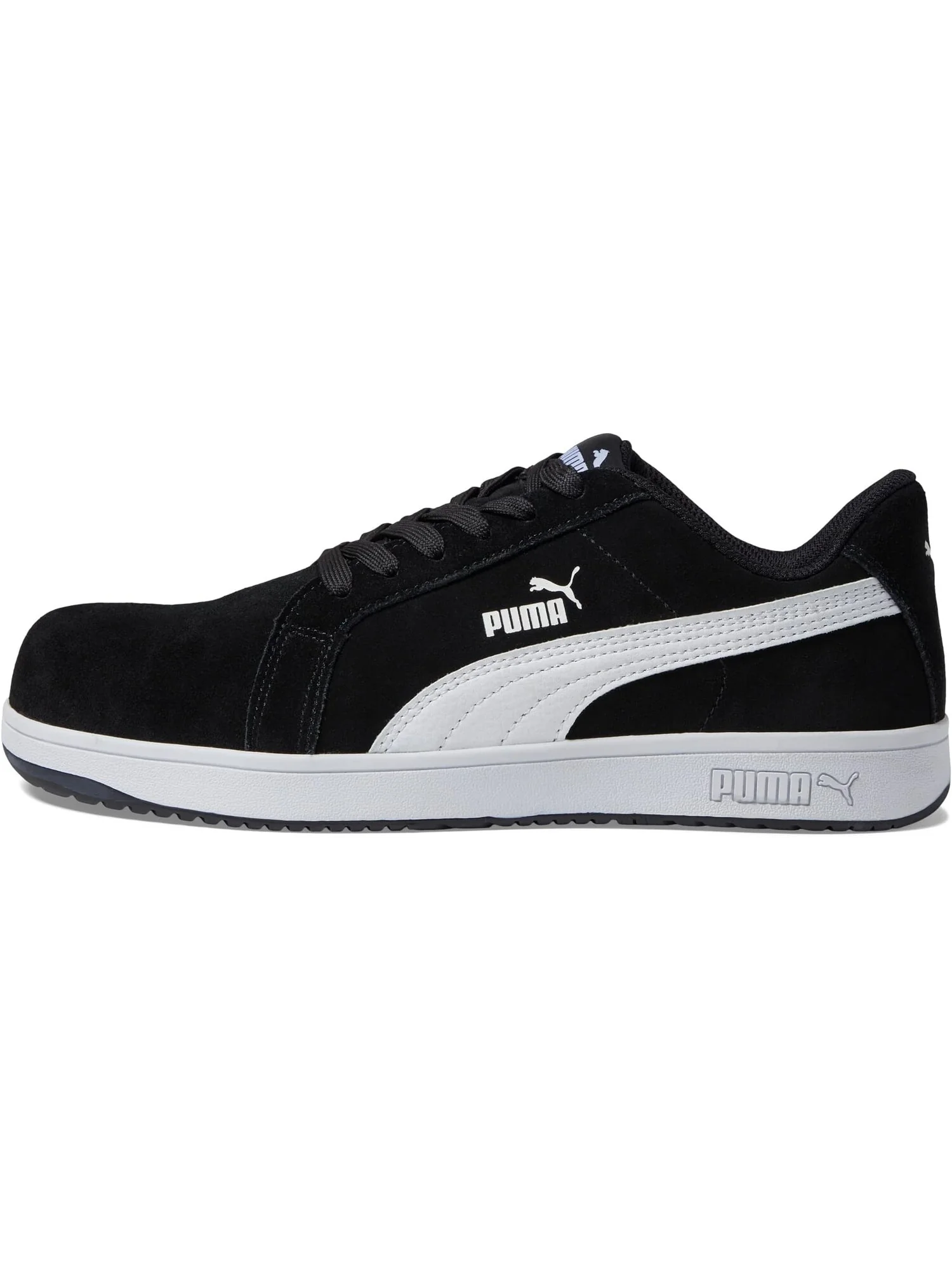 Кроссовки PUMA Safety Iconic Suede Low ASTM EH — изображение 4 из 4, черный/белый