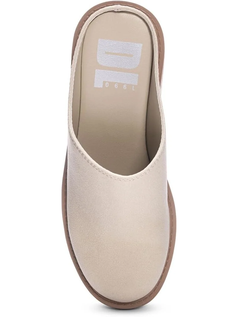 Ботильоны на каблуке R-Test Suede Clogs Dirty Laundry — изображение 2 из 5, бежевый
