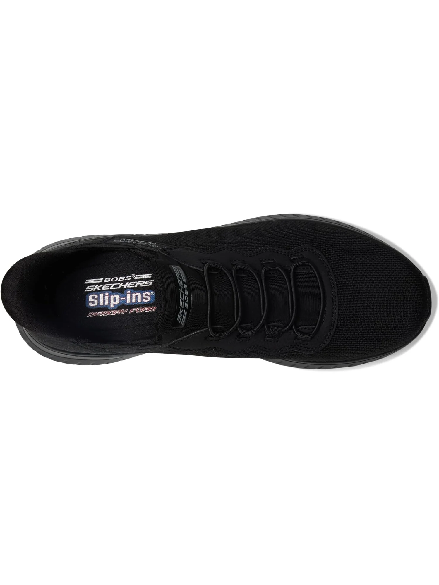 Кроссовки BOBS from SKECHERS Bobs Squad Chaos - Daily Hype Hands Free Slip-Ins — изображение 2 из 4, черный/черный