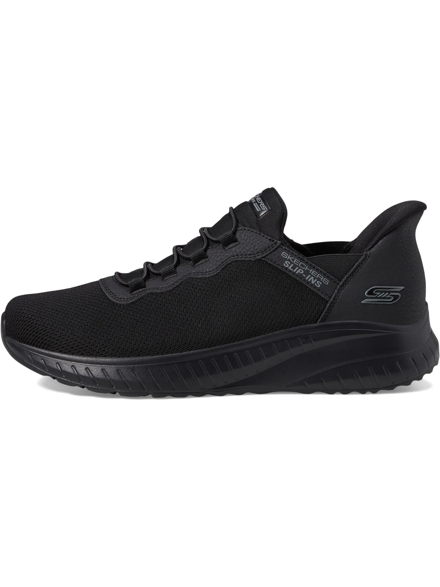 Кроссовки BOBS from SKECHERS Bobs Squad Chaos - Daily Hype Hands Free Slip-Ins — изображение 4 из 4, черный/черный