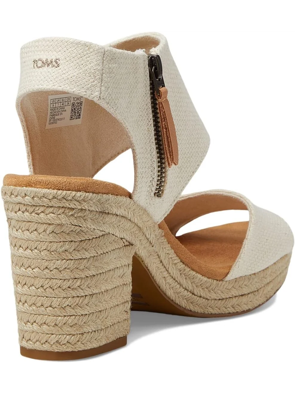 Босоножки Majorca Platform TOMS — изображение 5 из 5, прозрачный
