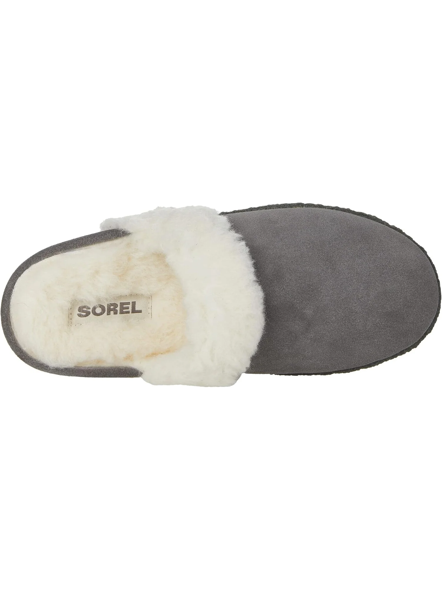 Тапочки SOREL Nakiska Slide II — изображение 2 из 4, каменный/угольный