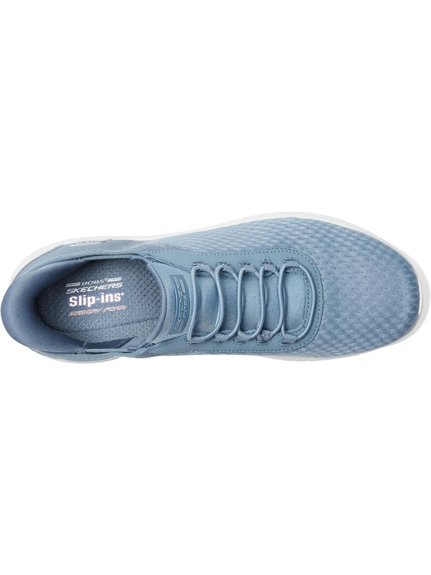 Кроссовки BOBS from SKECHERS Bobs Squad Chaos - In Color Hands Free Slip-Ins — изображение 2 из 4, серый