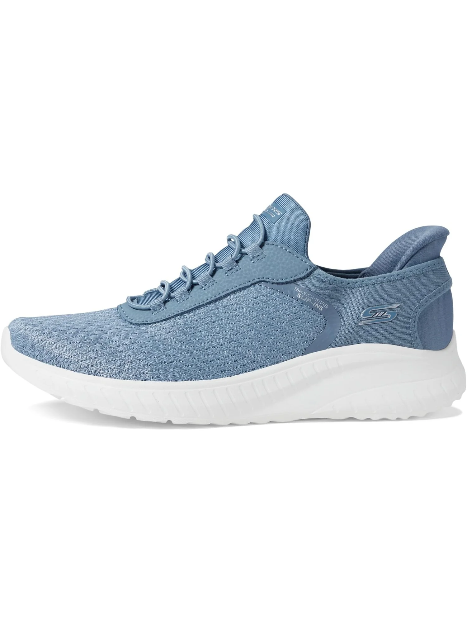Кроссовки BOBS from SKECHERS Bobs Squad Chaos - In Color Hands Free Slip-Ins — изображение 4 из 4, серый
