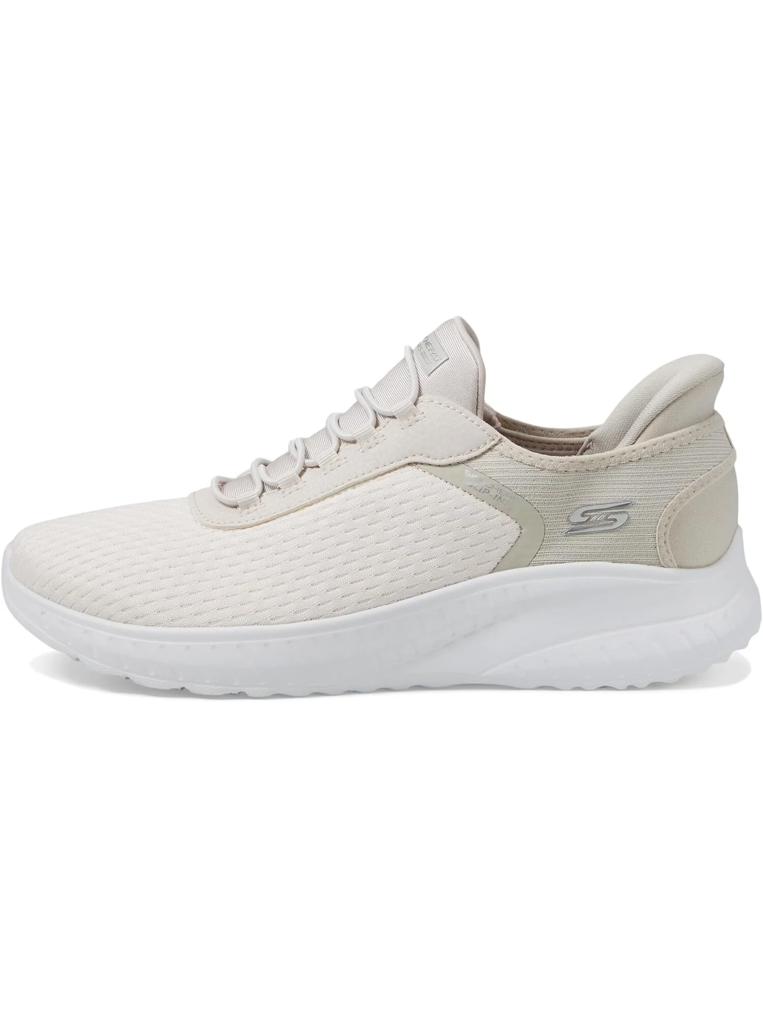 Кроссовки Bobs Squad Chaos - In Color Hands Free Slip-Ins BOBS from SKECHERS — изображение 4 из 6, кремовый