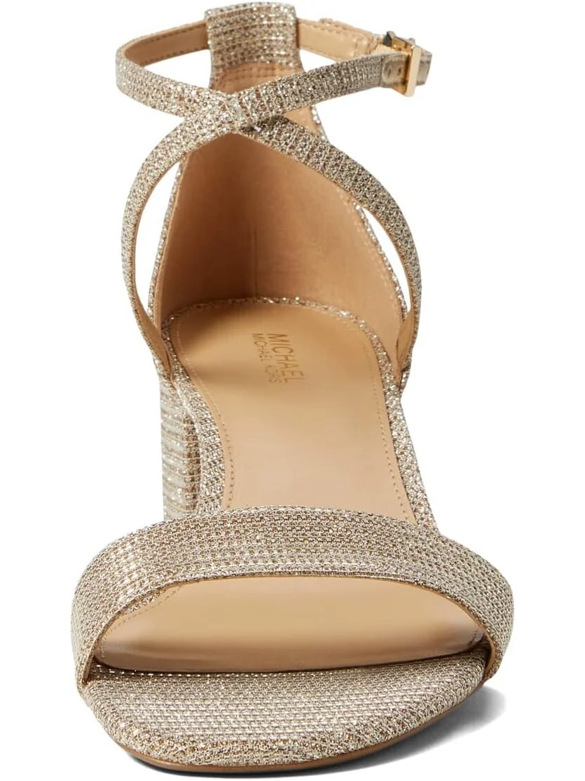 Сандалии MICHAEL Michael Kors Serena Flex — изображение 2 из 4, бледный золотистый