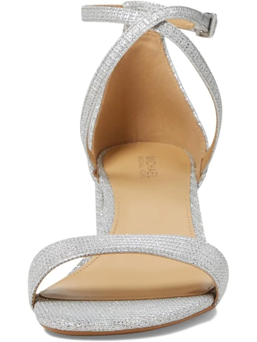 Сандалии MICHAEL Michael Kors Serena Flex — изображение 2 из 4, серебряный
