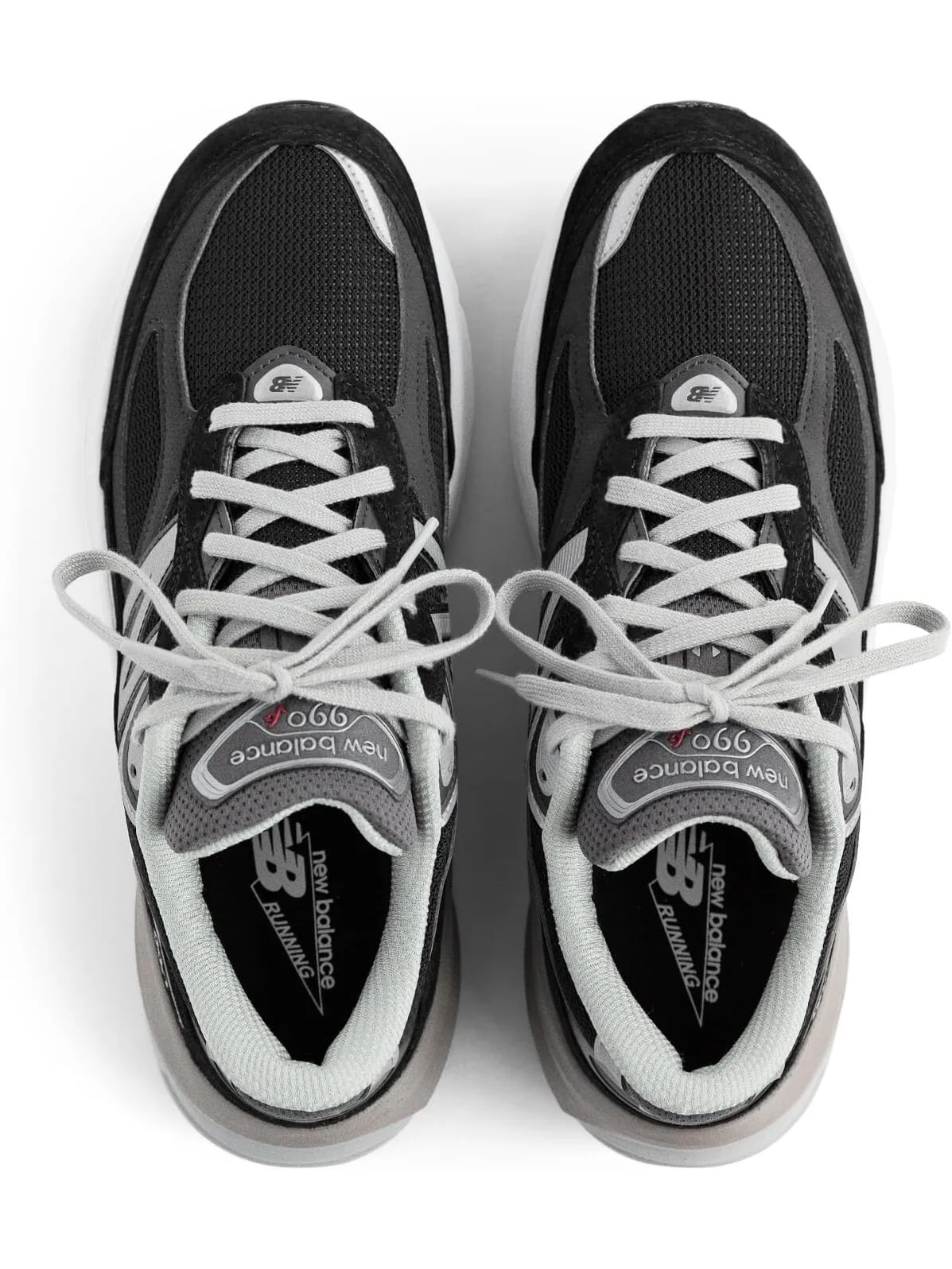 Кроссовки New Balance Classics Made in USA 990v6 — изображение 2 из 4, черный/черный