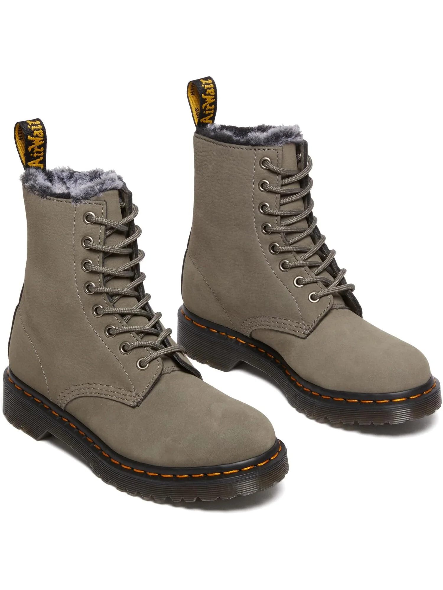 Ботинки Dr. Martens 1460 Serena — изображение 1 из 4, серый