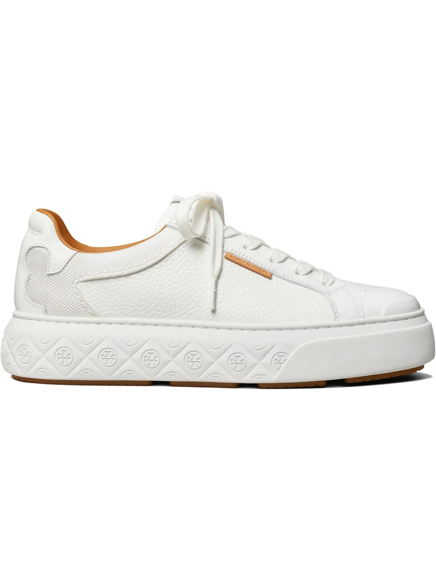 Кроссовки Tory Burch Ladybug Sneaker — изображение 3 из 3, белый/белый/белый