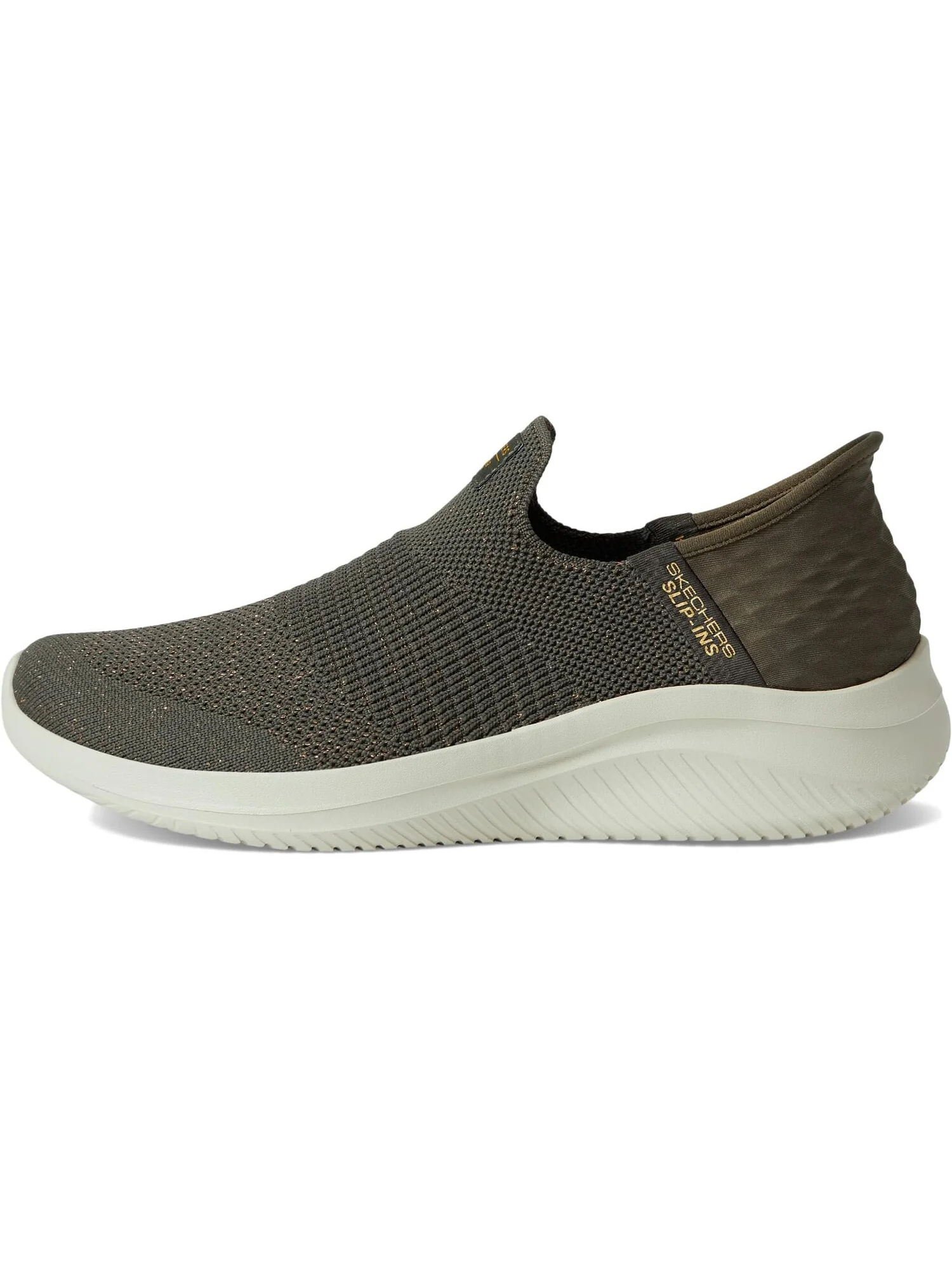 Кроссовки SKECHERS Martha Stewart Ultra Flex 3.0 - Neptune Hands Free Slip-Ins — изображение 4 из 4, оливковый