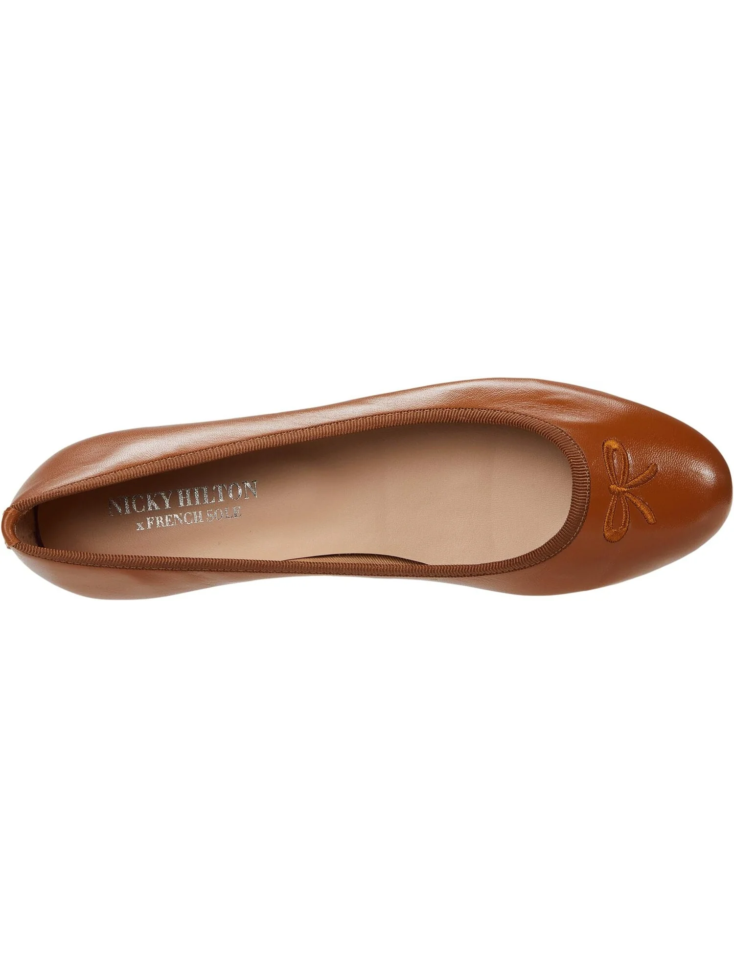 Балетки Nicky Hilton - Kathy French Sole — изображение 2 из 7, пралиневый
