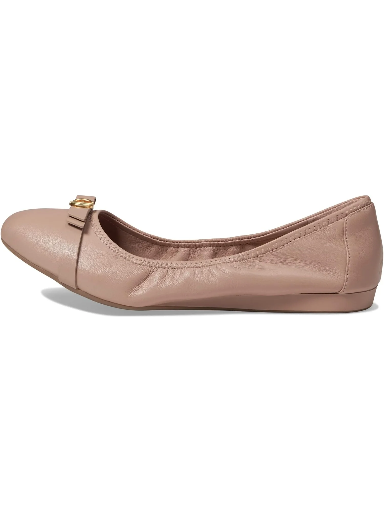 Туфли на плоской подошве Cole Haan Tova Bow Ballet, цвет Brush Leather — изображение 4 из 4