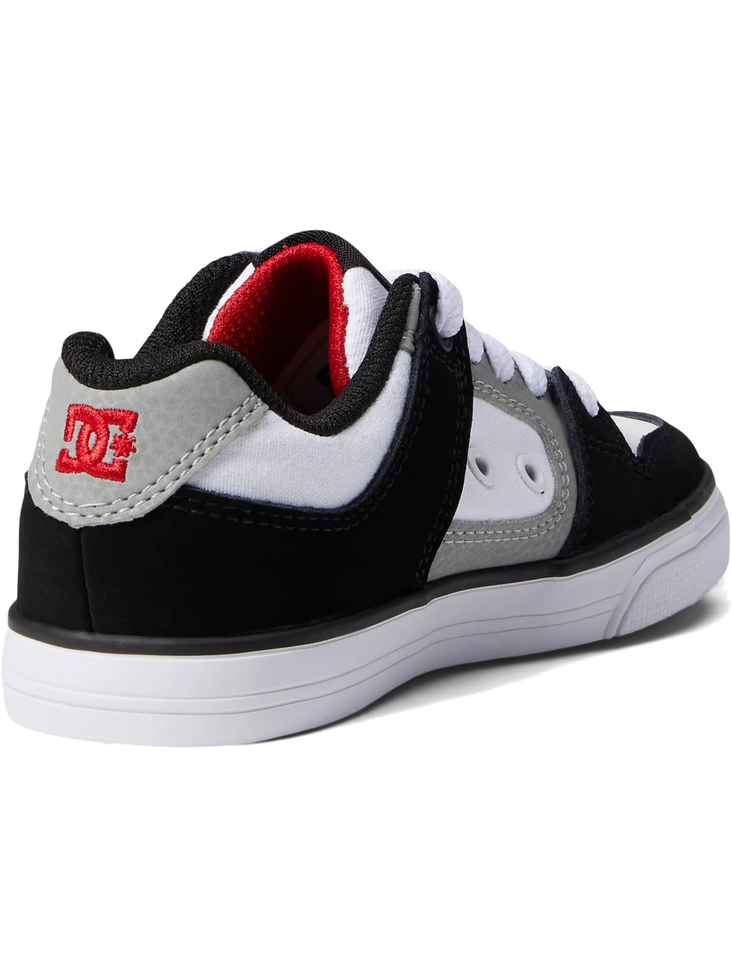 Кроссовки DC Kids Pure Sneaker DC — изображение 5 из 6, белый/черный/красный