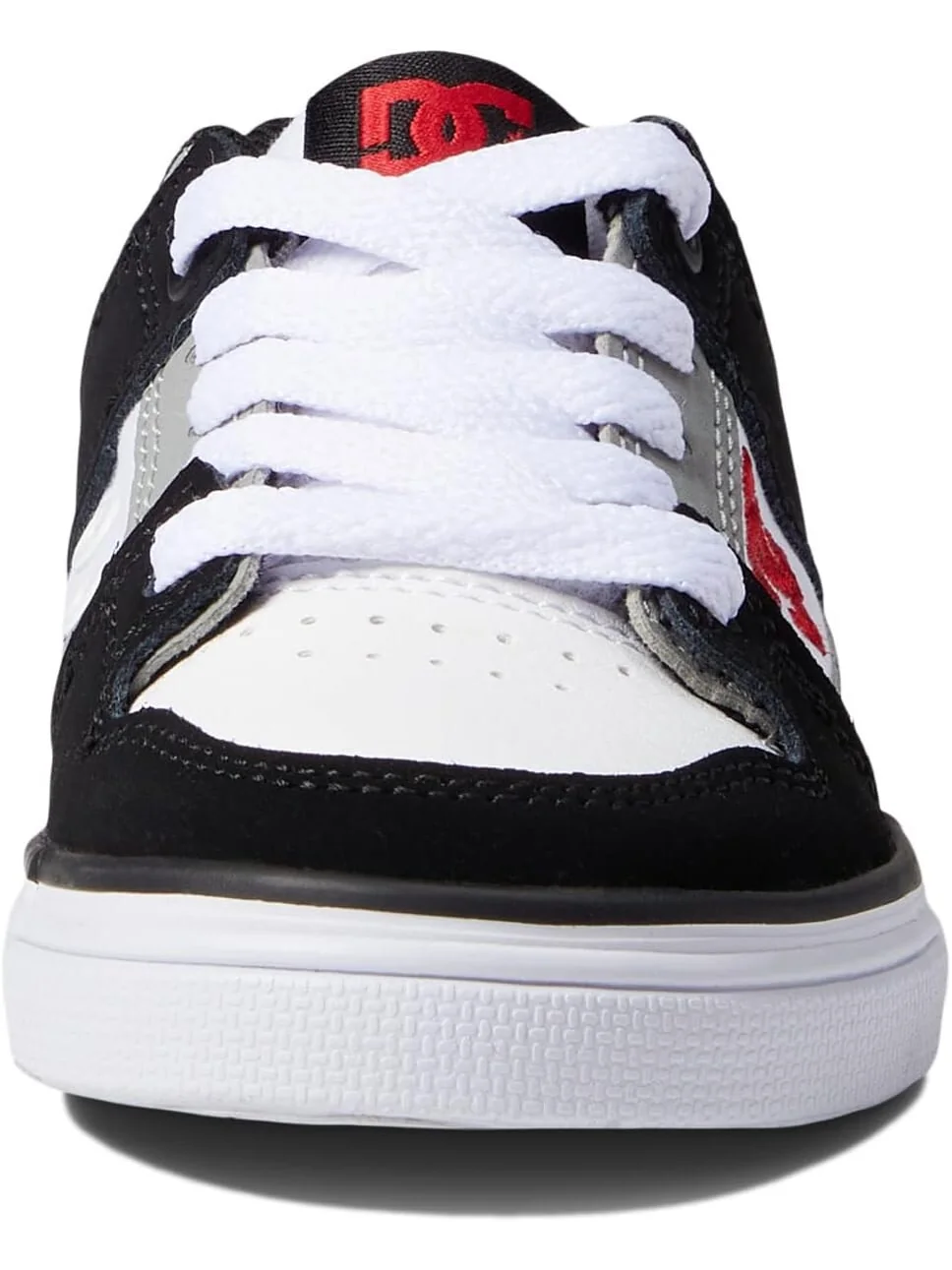 Кроссовки DC Kids Pure Sneaker DC — изображение 6 из 6, белый/черный/красный