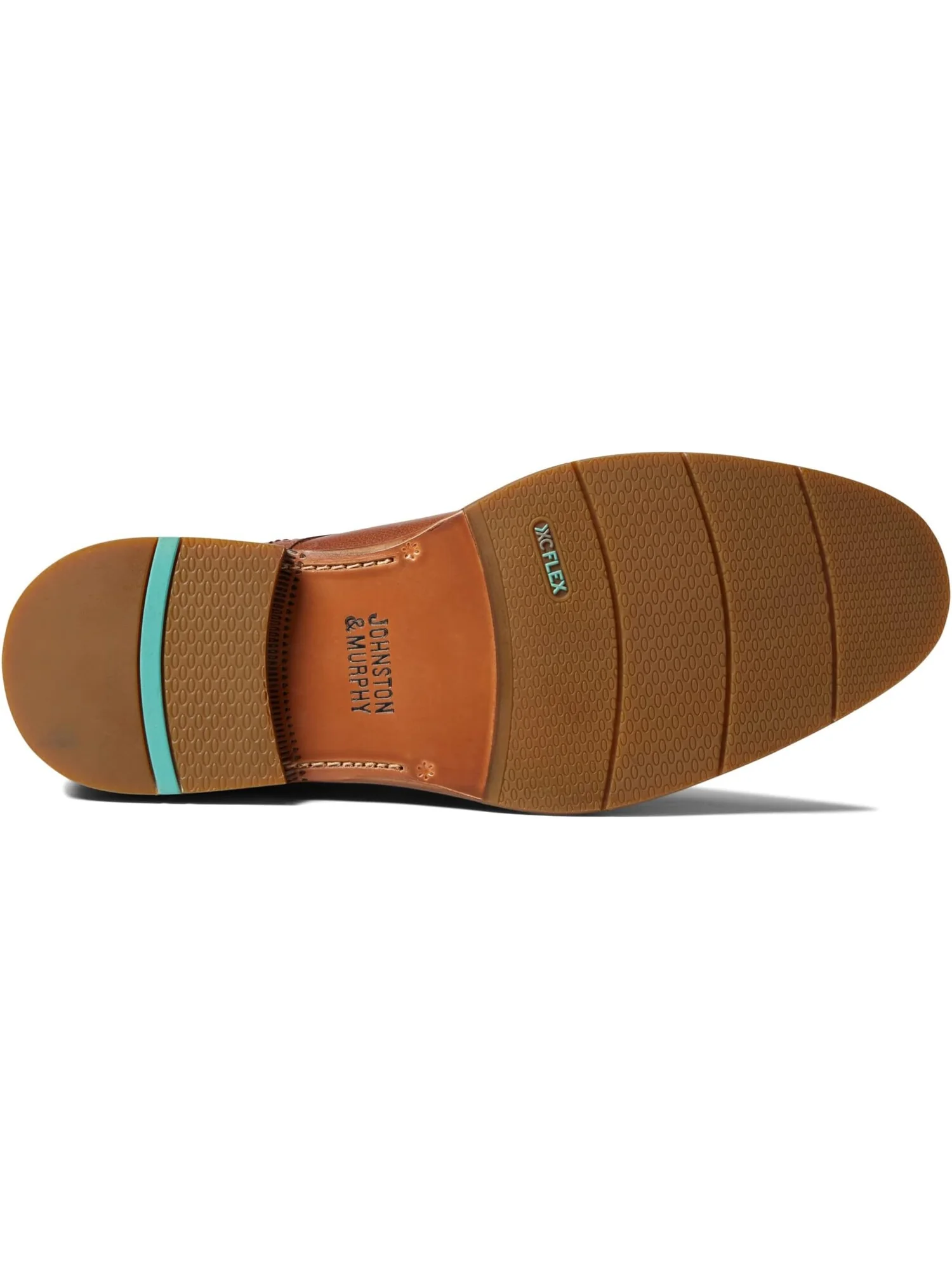 Оксфорды Johnston & Murphy XC Flex Raleigh Plain Toe — изображение 3 из 4, бежевый