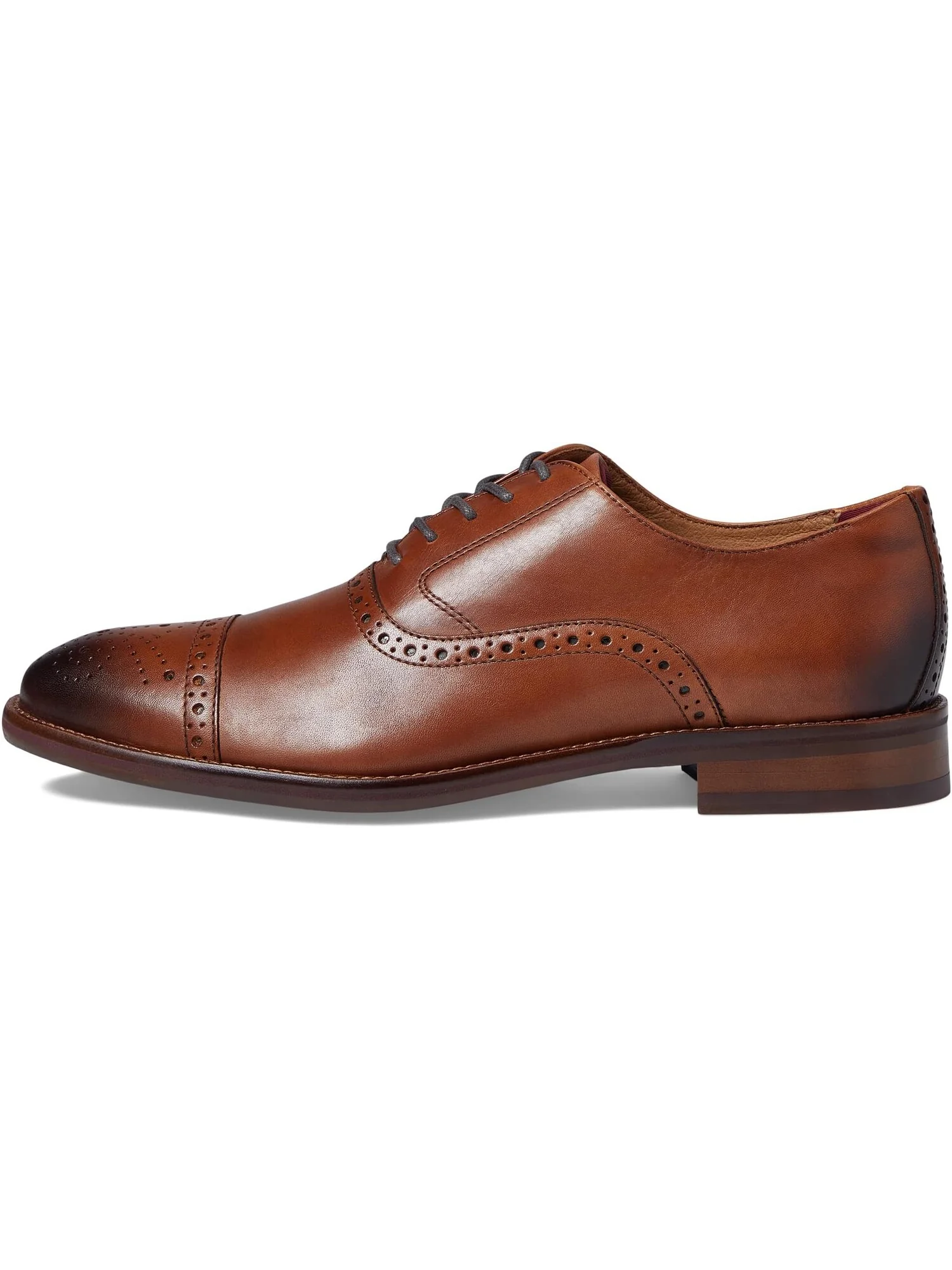 Оксфорды Johnston & Murphy Conard 2.0 Cap Toe — изображение 4 из 4, бежевый