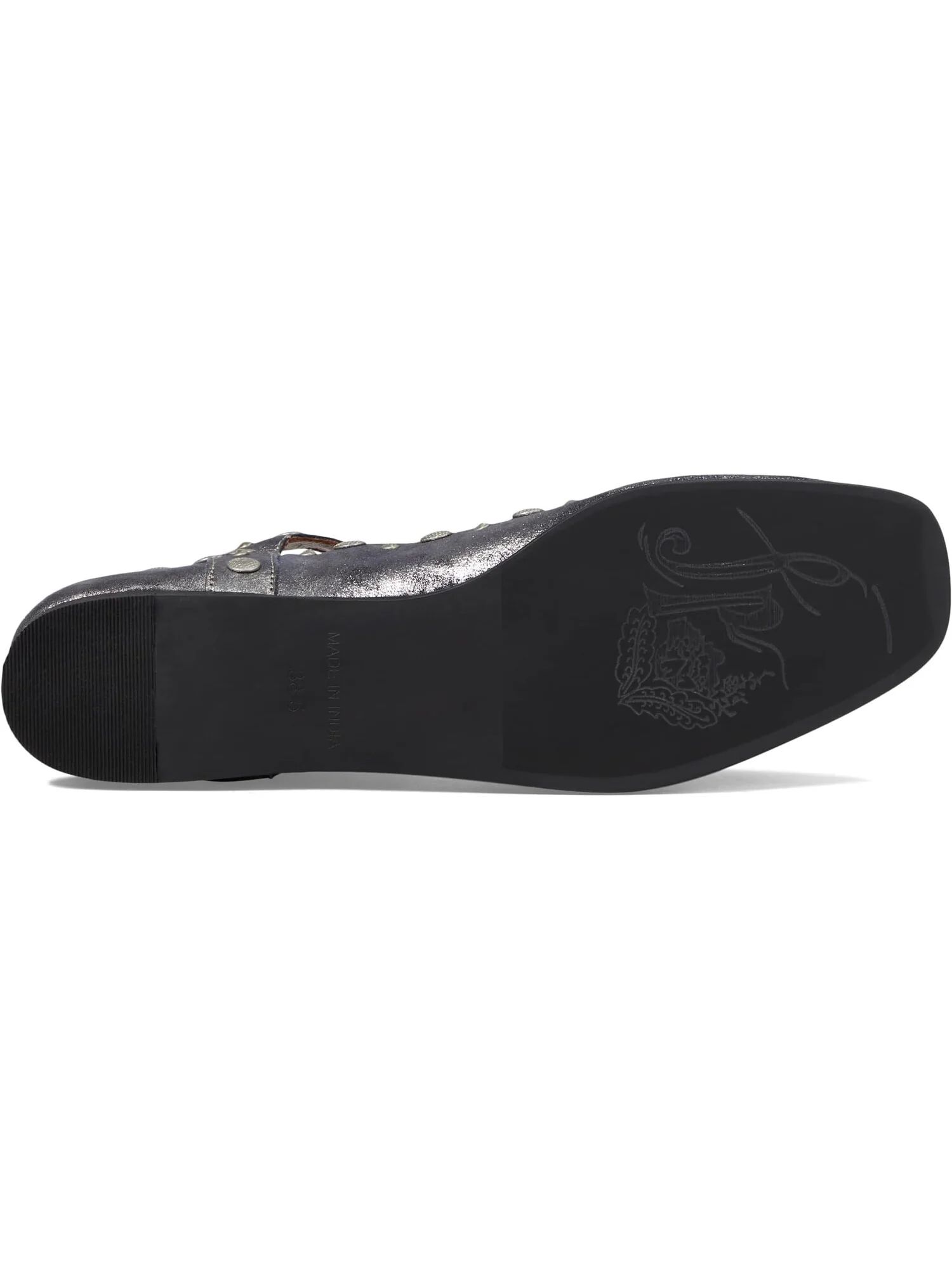 Балетки Mystic Mary Jane Flat Free People — изображение 3 из 5, серебристый